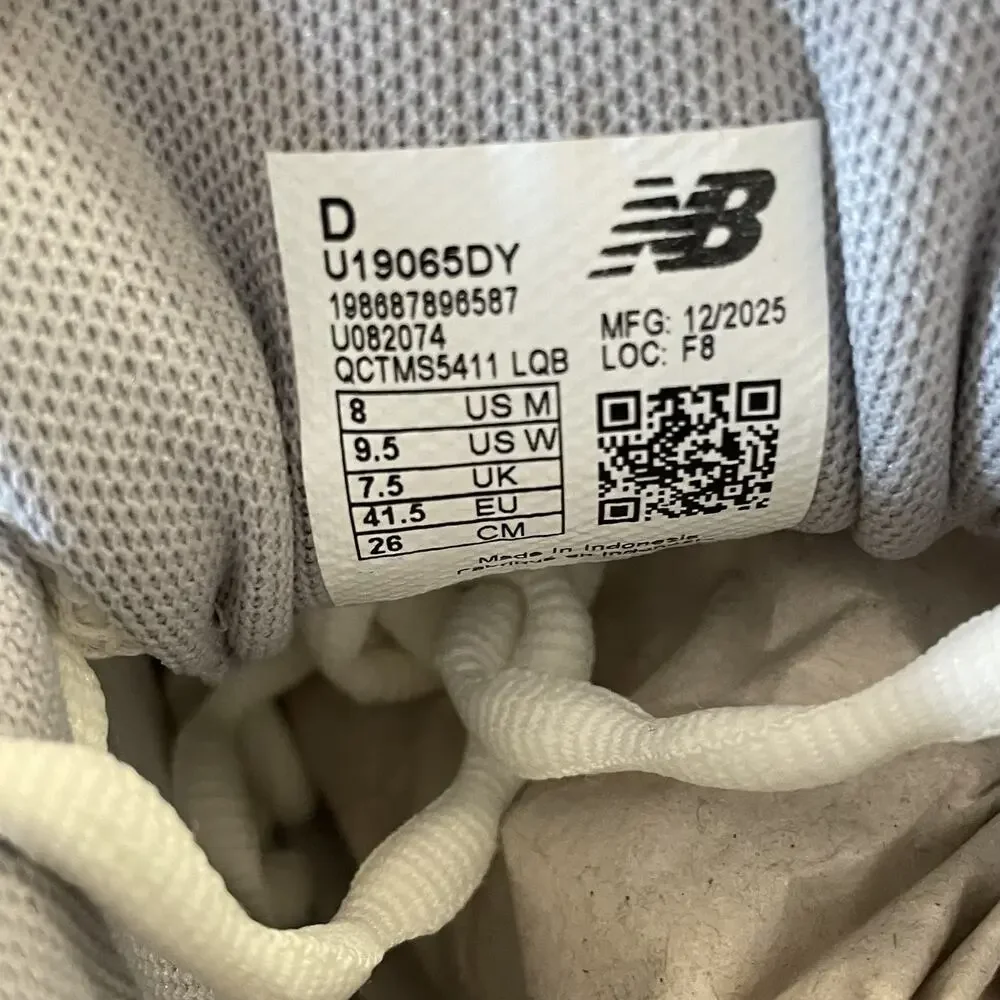 New Balance 1906 Sea Salt Lone Star Grey U19065DY Size 8 Grey Green Mesh Runner